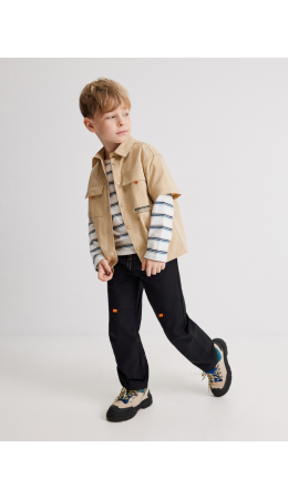 Брюки детские для мальчиков Olmo черный