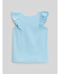 Блузка-топ детская для девочек Rosio голубой