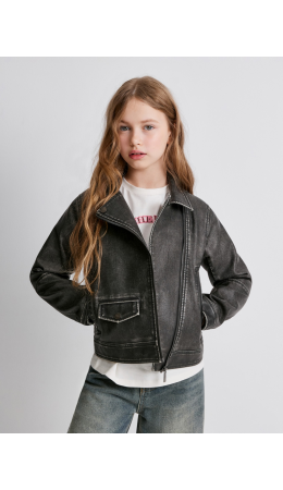 Куртка детская для девочек Sarabi серый