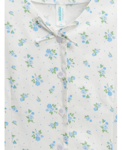 Платье детское для девочек Valen2 белый принт