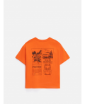 Футболка детская для мальчиков Churros оранжевый