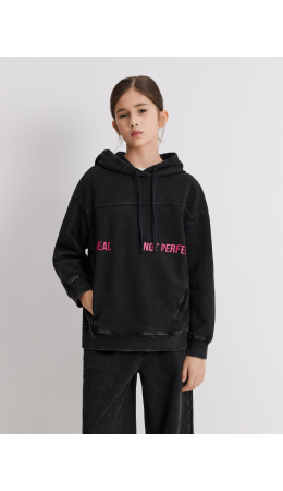 Джемпер детский для девочек Ibis_h темно-серый