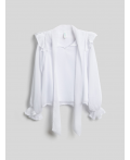 Блузка детская для девочек Ingrid белый
