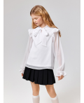 Блузка детская для девочек Ingrid белый