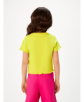 Футболка детская для девочек Odry лайм