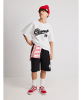 Набор детский для мальчиков ((1)футболка и (2)шорты) Ranki_set черно-белый