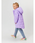 Пальто детское для девочек Sonore светло-фиолетовый