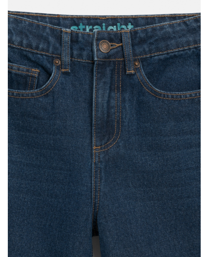 Брюки джинсовые детские для мальчиков Zaizen темно-синий