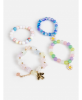 Набор из 4 браслетов дет. Monca разноцветный