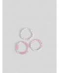 Набор из 3 браслетов дет. Rayna светло-розовый