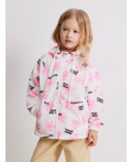 Куртка детская для девочек Druid белый принт