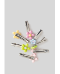 Набор из 8 заколок для волос дет. Eliva разноцветный