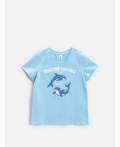 Футболка детская для девочек Pihta голубой