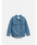 Куртка джинсовая детская для девочек Rattata голубой