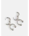 Серьги детские Yissy серебристый