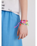 Набор из 5 браслетов дет. Zallen разноцветный