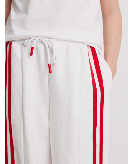 Брюки детские для девочек Abril белый