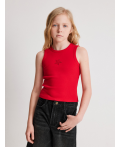 Майка-топ детский для девочек Akatsia красный