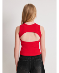 Майка-топ детский для девочек Akatsia красный