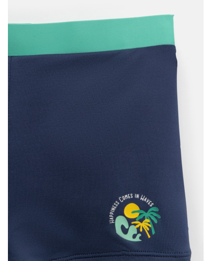 Трусы купальные детские для мальчиков Chicago синий