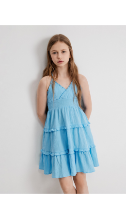 Платье детское для девочек Erni голубой