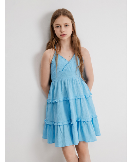 Платье детское для девочек Erni голубой
