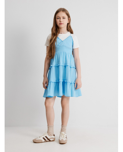 Платье детское для девочек Erni голубой