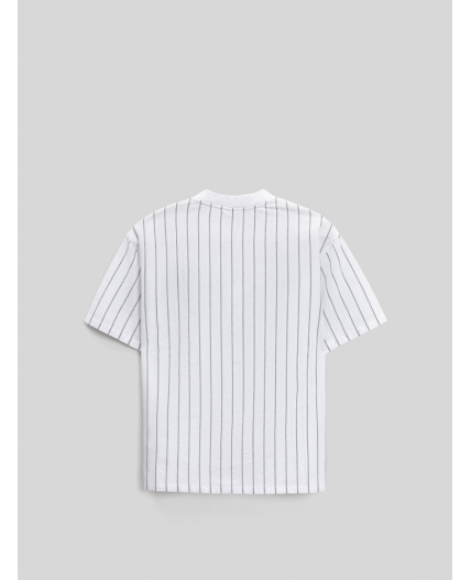 Сорочка верхняя детская для мальчиков Ferhado сине-белая полоска