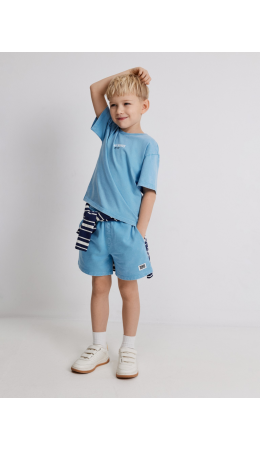 Набор детский для мальчиков ((1)футболка и (2)шорты) Kincaid_set голубой