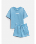 Набор детский для мальчиков ((1)футболка и (2)шорты) Kincaid_set голубой