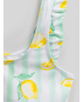 Костюм купальный детский для девочек Missuri желтый принт