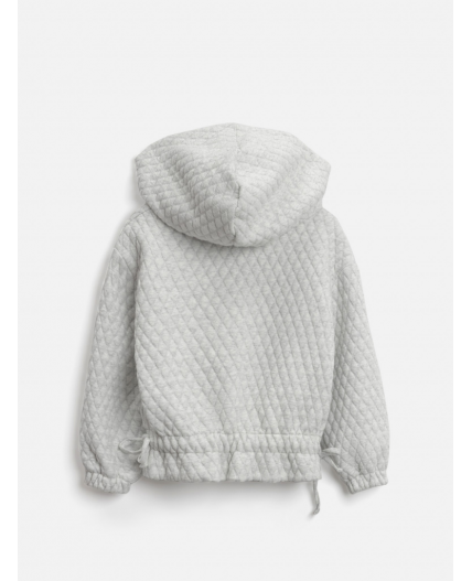 Куртка (толстовка) детская для девочек Yastreb серый