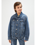 Куртка джинсовая детская для мальчиков Nidoran синий