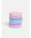 Набор из 12 резинок для волос дет. Maura разноцветный