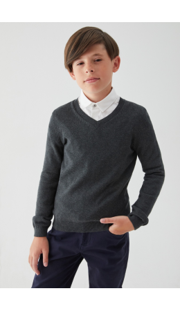Джемпер детский для мальчиков Banari темно-серый