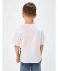 Футболка детская для мальчиков Croco белый