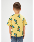 Футболка детская для мальчиков Croco желтый