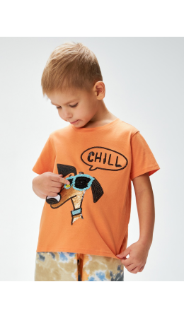 Футболка детская для мальчиков Havel оранжевый