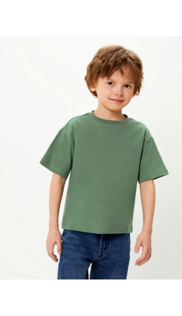 Футболка детская для мальчиков Kenoa темно-зеленый