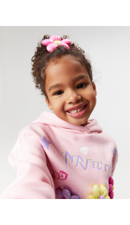 Резинка для волос детская Olenor розовый