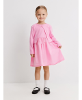 Набор для девочек ((1)платье и (2)кардиган) Delis розовый