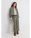 Жакет детский для девочек Lao_jk леопардовый принт