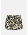 Юбка детская для девочек Lao_sk леопардовый принт