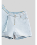 Шорты джинсовые детские для девочек Mara голубой