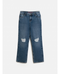 Брюки джинсовые детские для девочек Reia синий