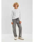 Брюки джинсовые детские для мальчиков Miro серый