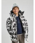 Куртка детская Oko черно-белый