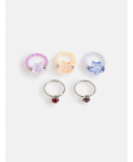 Набор из 5 колец дет. Ophelia цветной