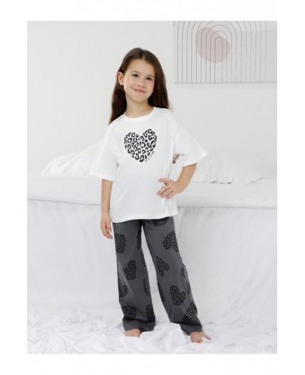 МП 1657/белый Н251 пижама