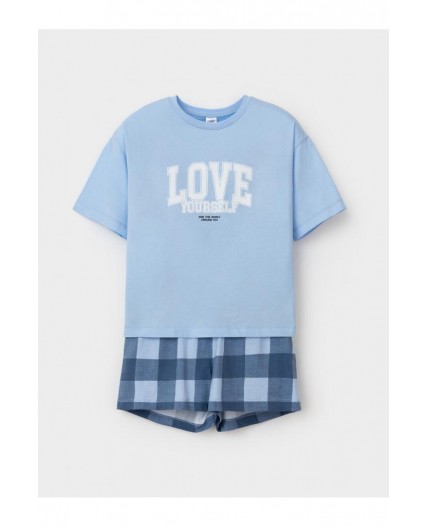 МП 1658/голубой 1124 Н026.2 пижама